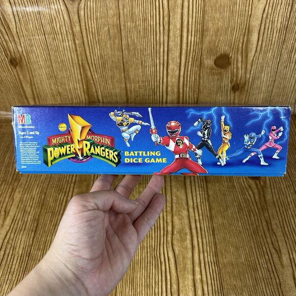 Vintage Power Rangers Battling Dice Game Rare Milton Bradley 1994‎ Complete - Picture 14 of 16